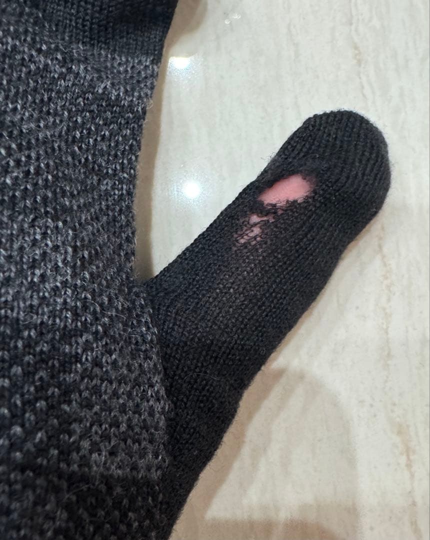 ルイヴィトン　メンズ　ダミエ柄　手袋