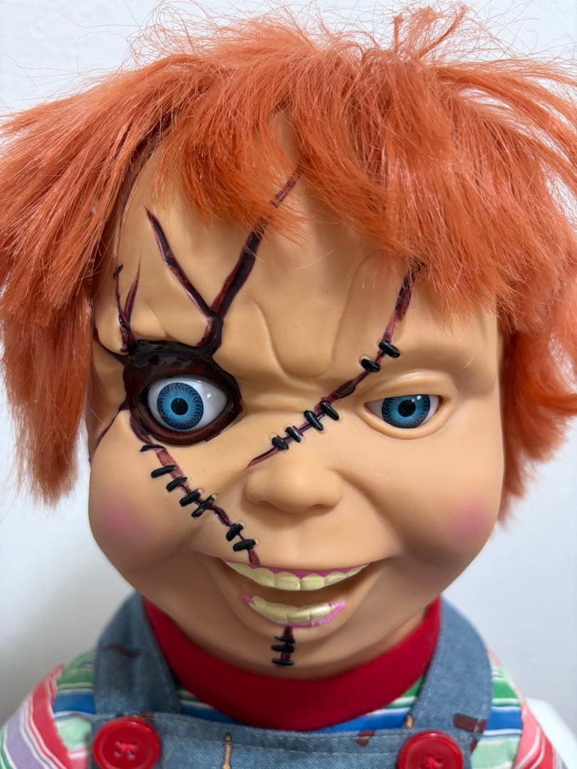 チャイルドプレイチャッキーお喋り機能付き人形フィギュア