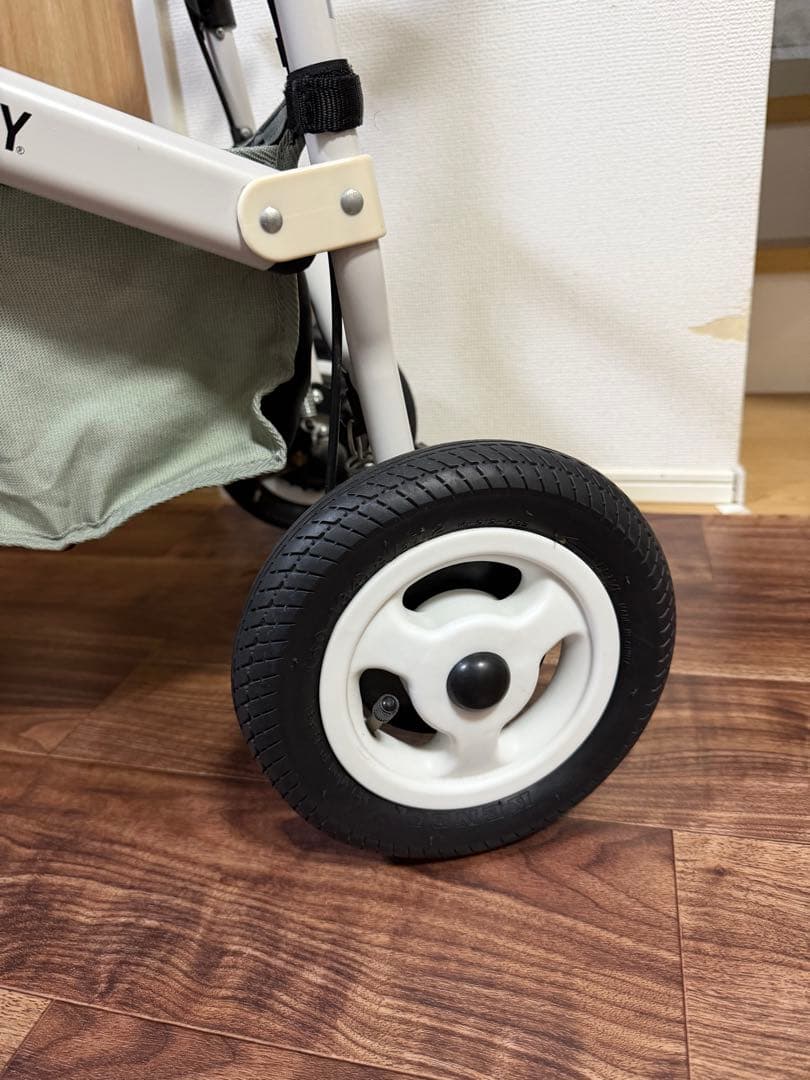 エアバギー フレームブレーキ付き 合皮レザーブラック