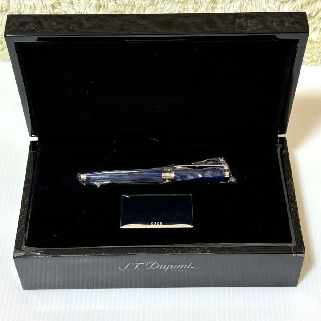 デュポン S.T.Dupont 万年筆 アトリエシリーズ　ブルー　410712