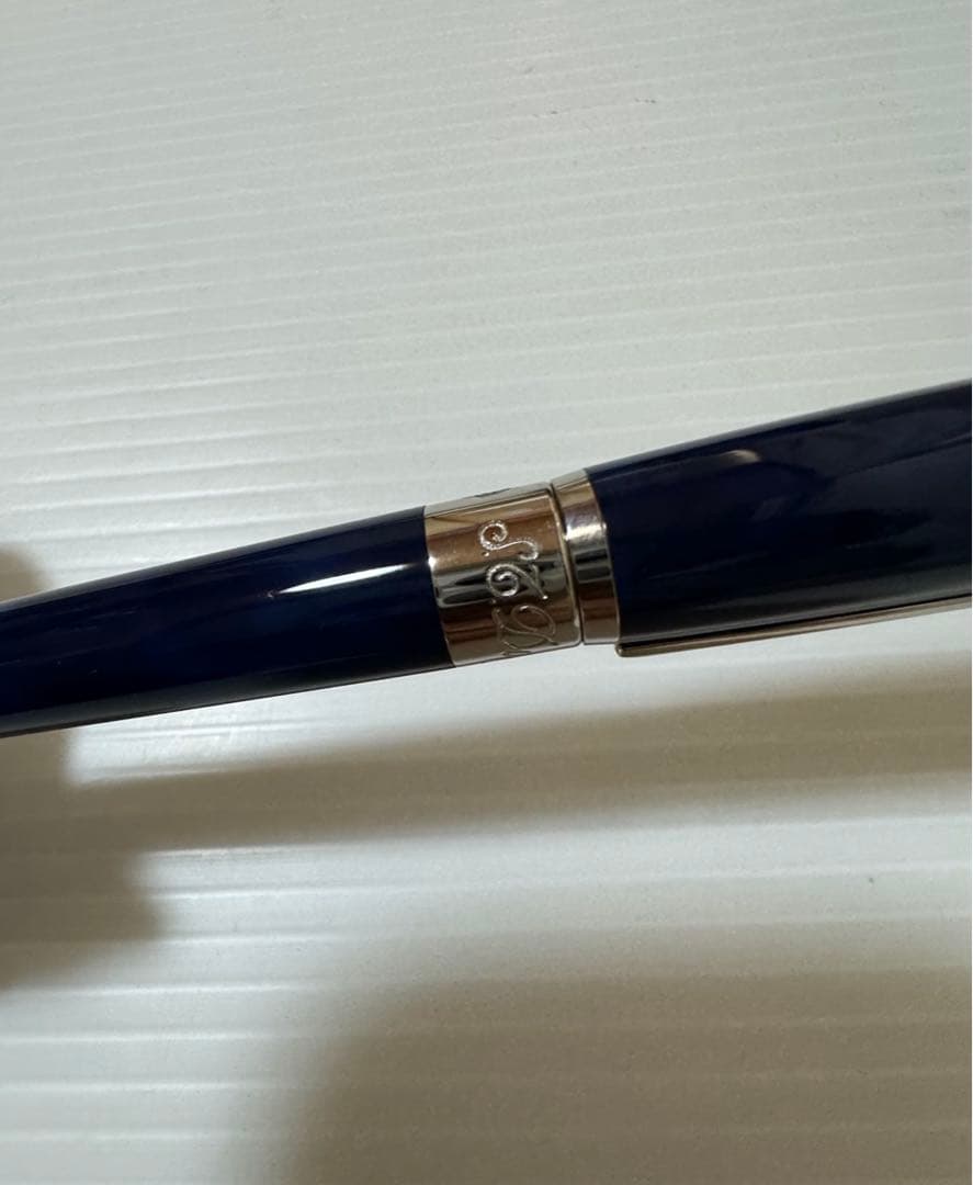 デュポン S.T.Dupont 万年筆 アトリエシリーズ　ブルー　410712