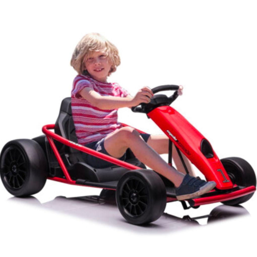 送料込　2023年モデル　子供用電動　ドリフト　ゴーカート　電動カー　遊具