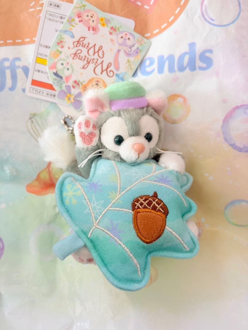 ダッフィー＆フレンズ　ぬいぐるみチャーム　ウィッシングウィングス