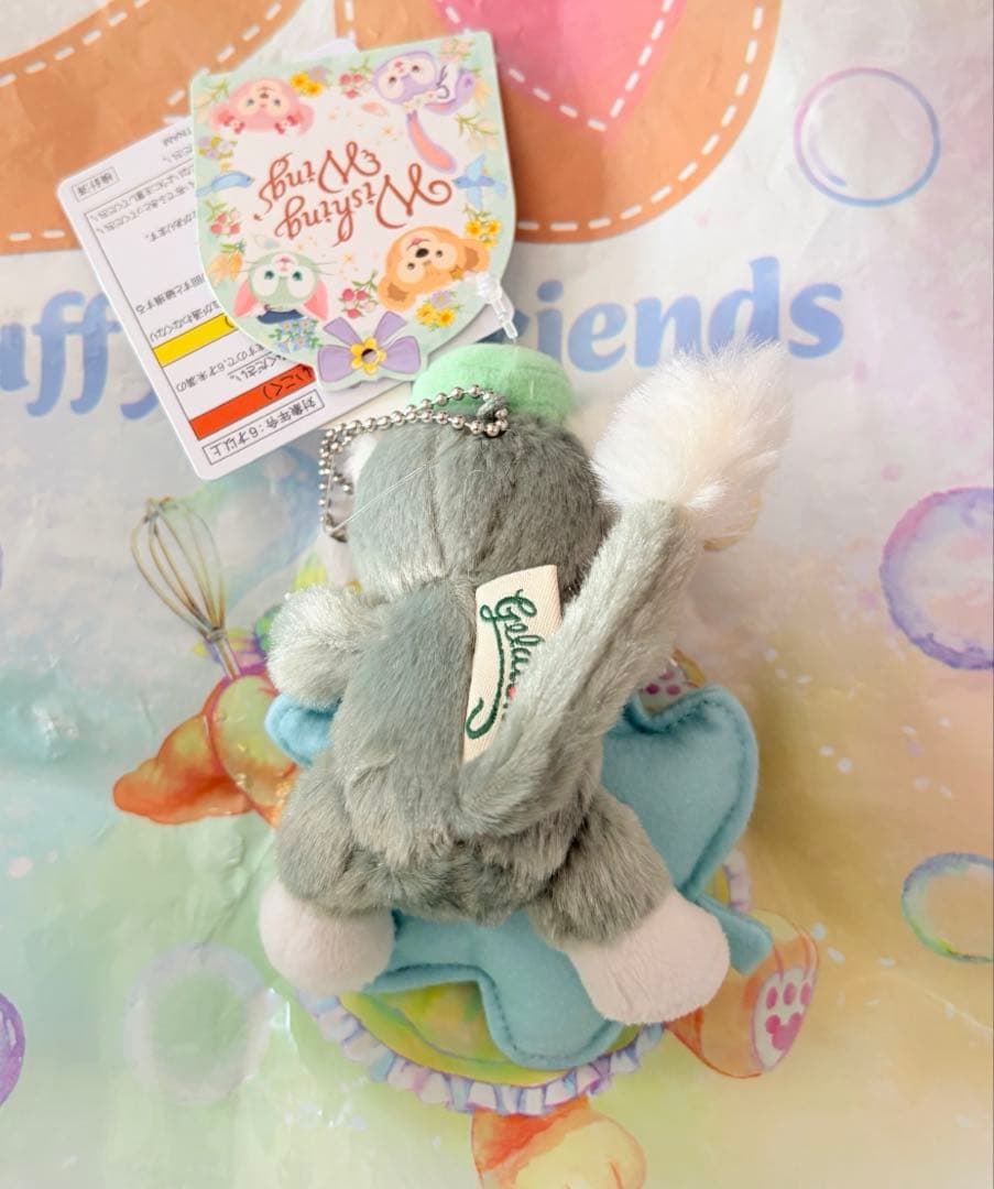 ダッフィー＆フレンズ　ぬいぐるみチャーム　ウィッシングウィングス