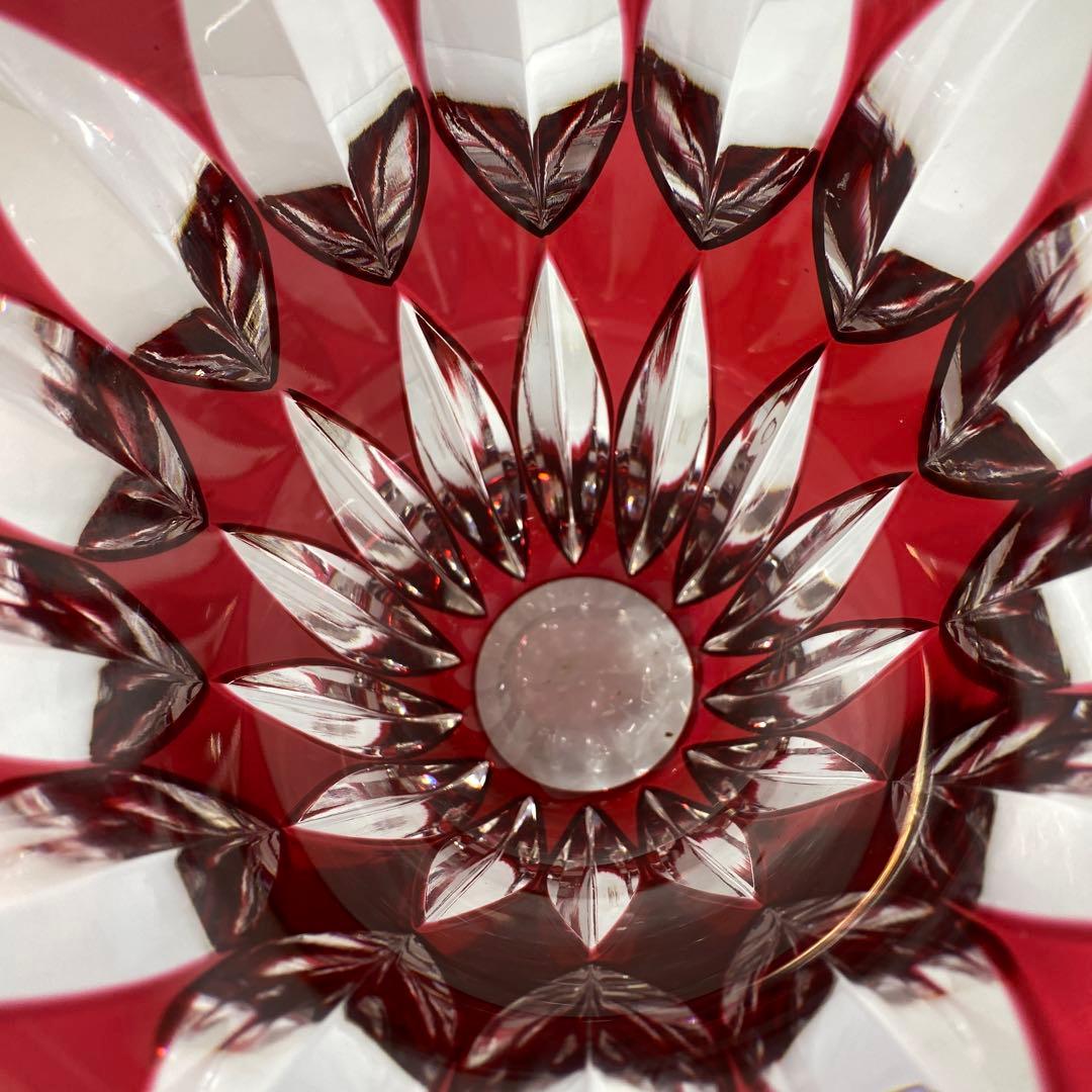 サンルイ　クリスタルカット　ベース　高さ27.4㎝トトオ　東な7-0921☆1F