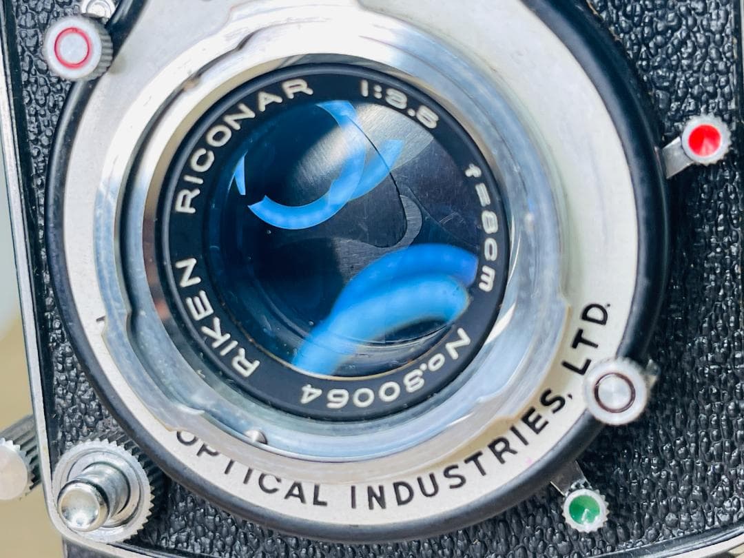 【完動美品】RICOHFLEX NEW DIA リコー 二眼レフ フィルムカメラ