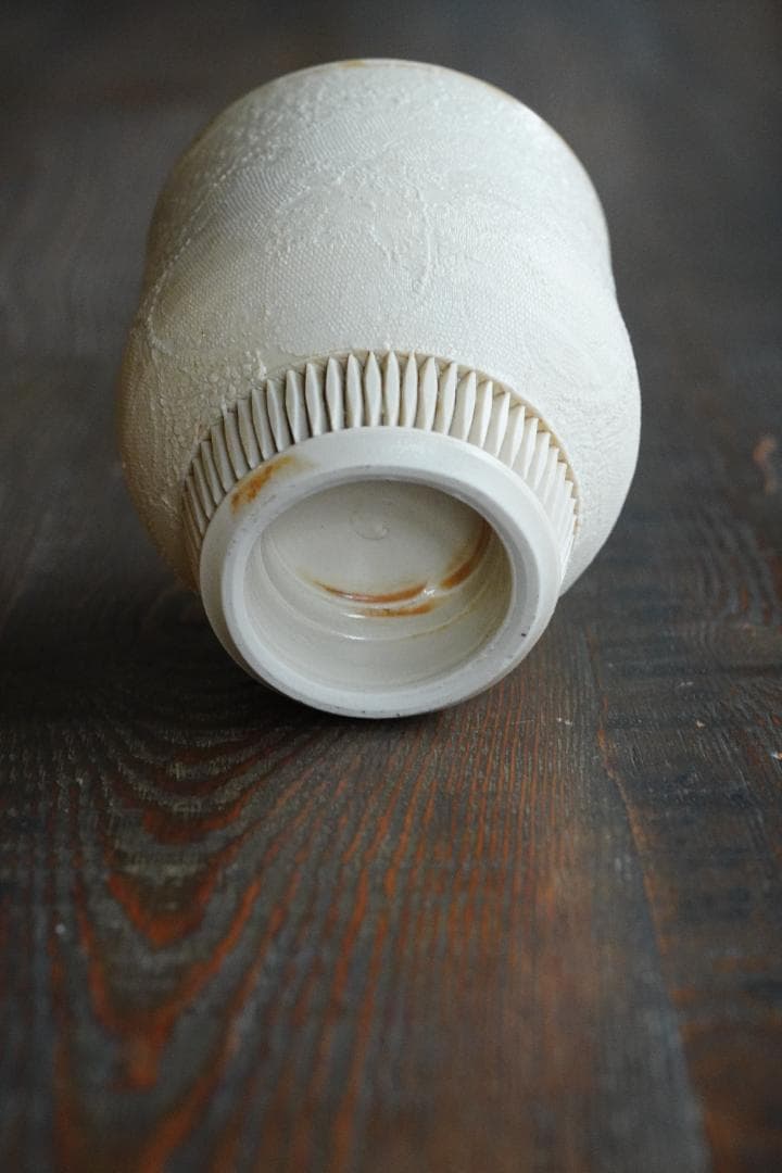 濱中史朗 カップ 　レース　ホワイト　濱中史郎