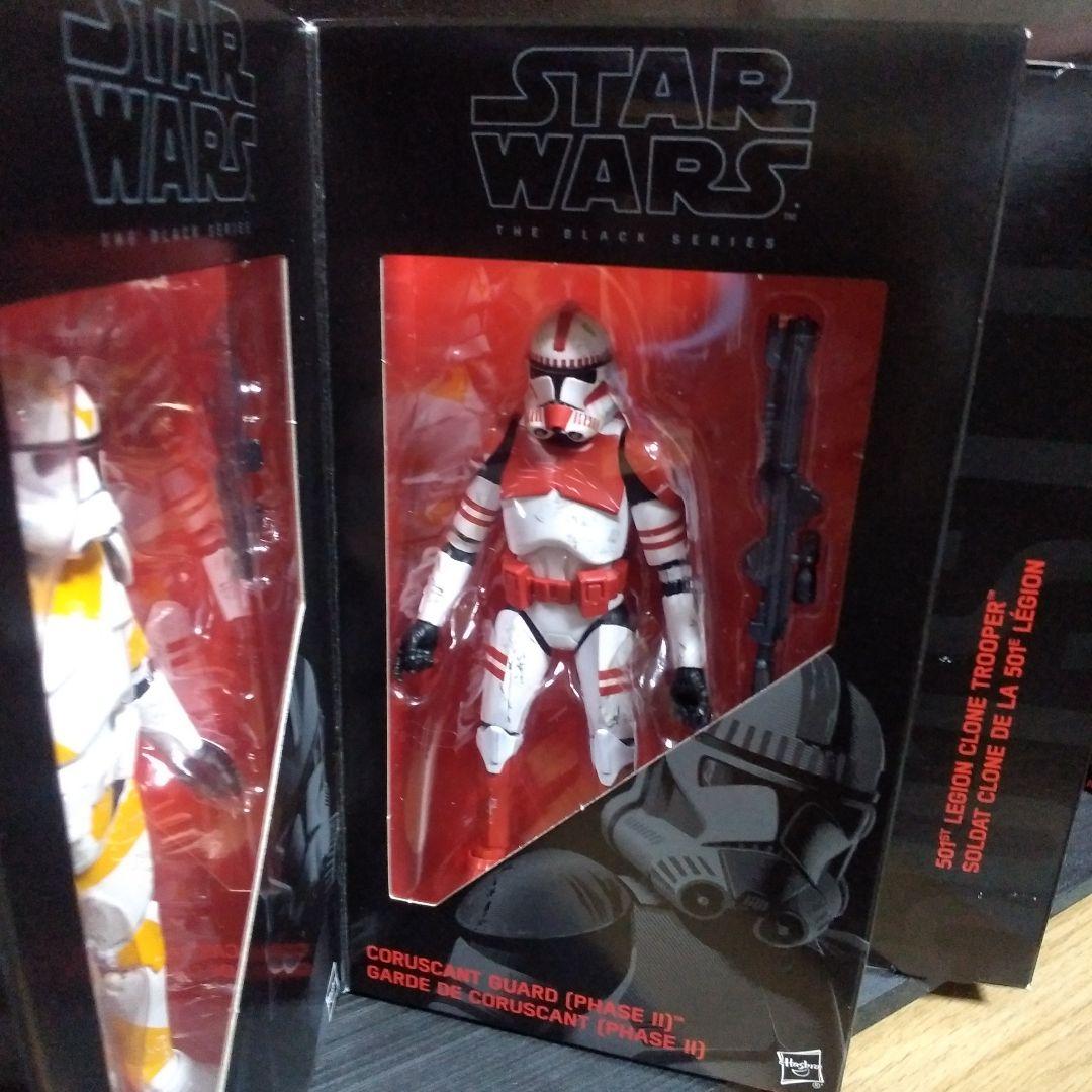 スターウォーズ　ブラックシリーズ　クローントルーパー　オーダー66　4パック
