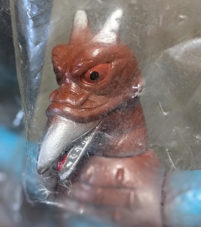 ラドン二代目（マルサン）電撃怪獣大作戦ソフビフィギュア未開封