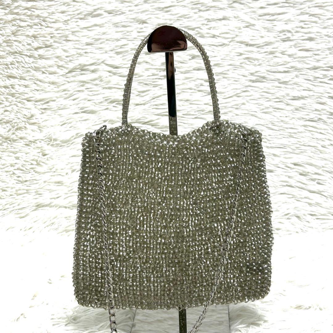 ANTEPRIMA 　ワイヤーバッグ　シルバー　2WAY アンテプリマ