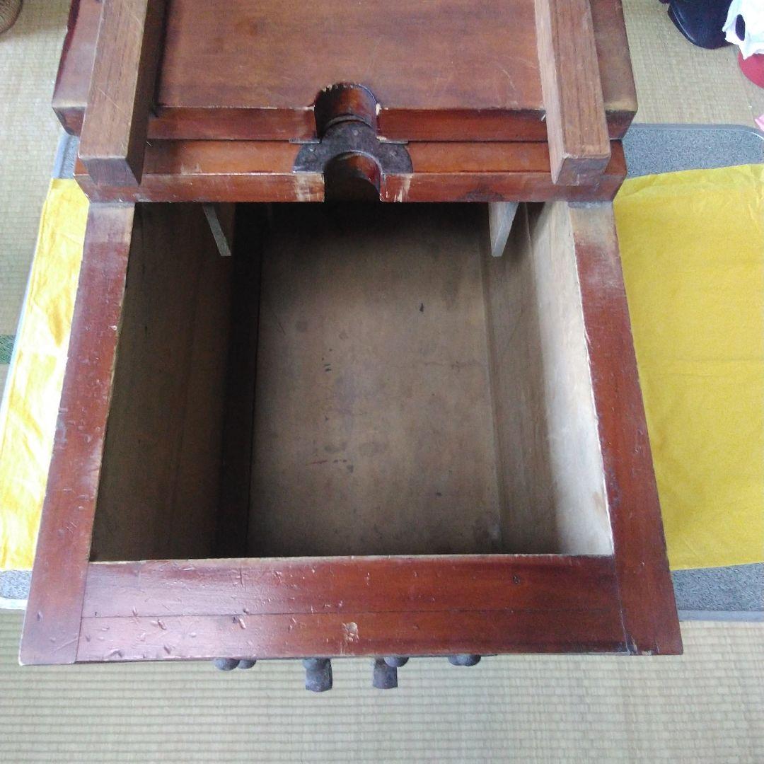 江戸時代の銭箱。