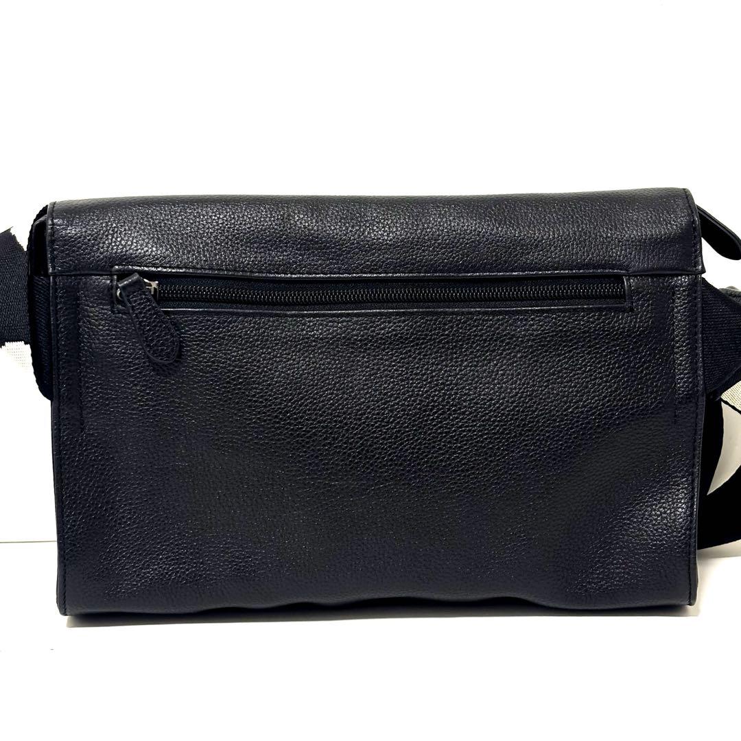 極美品 イアパピヨネ ワイドテープショルダーバッグ ボディバッグ ダルメシアン