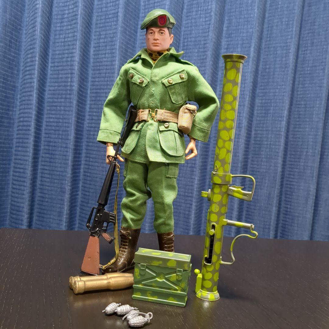 60年代　GIJOE グリーンベレー　フィギュア装備　GIジョー　ハスブロ