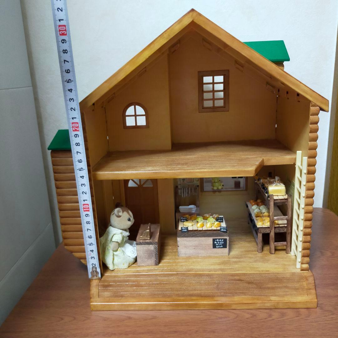 シルバニア パン屋さん  パン リペイント リメイク ミニチュア ドールハウス