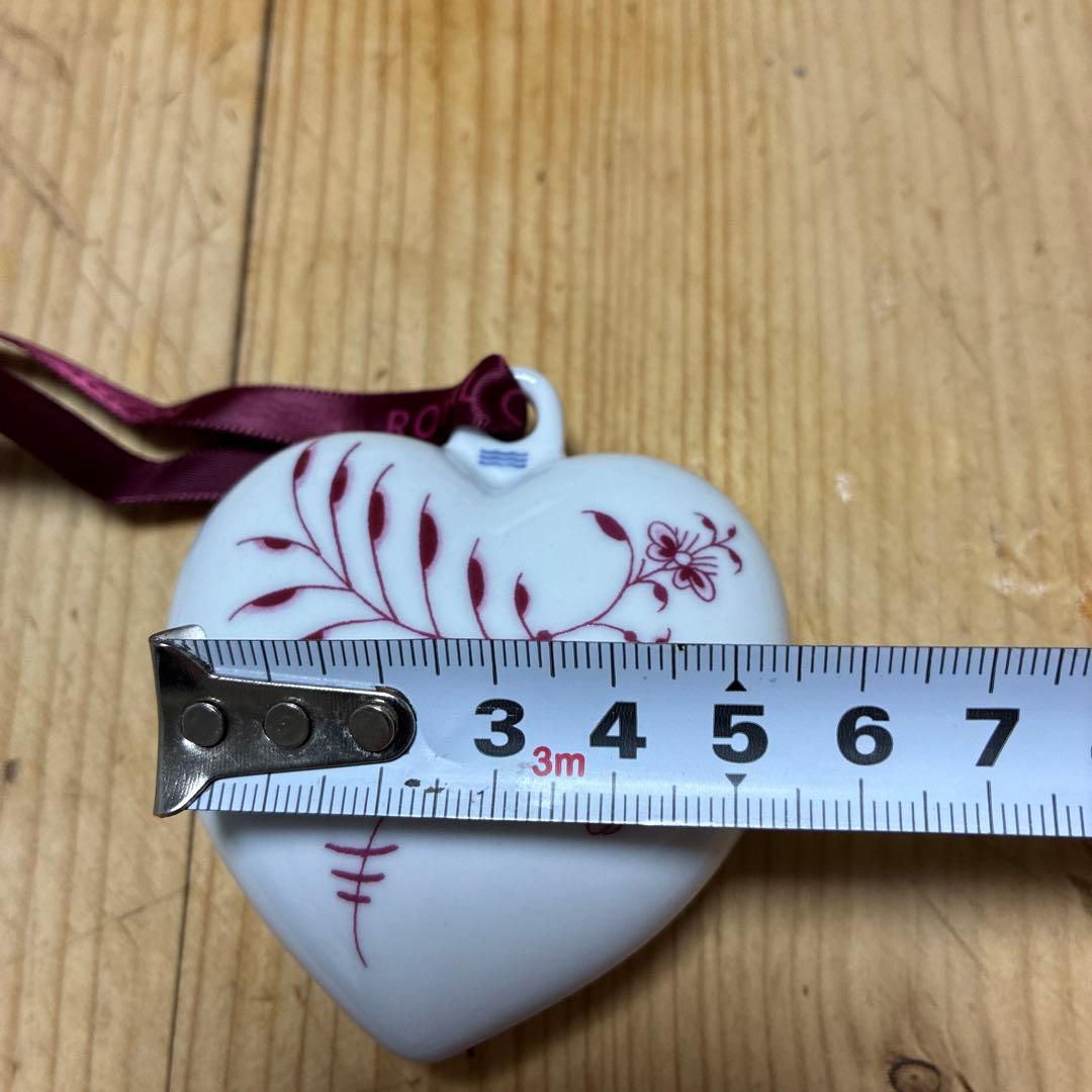 ロイヤルコペンハーゲン アニュアルハート パープルローズ