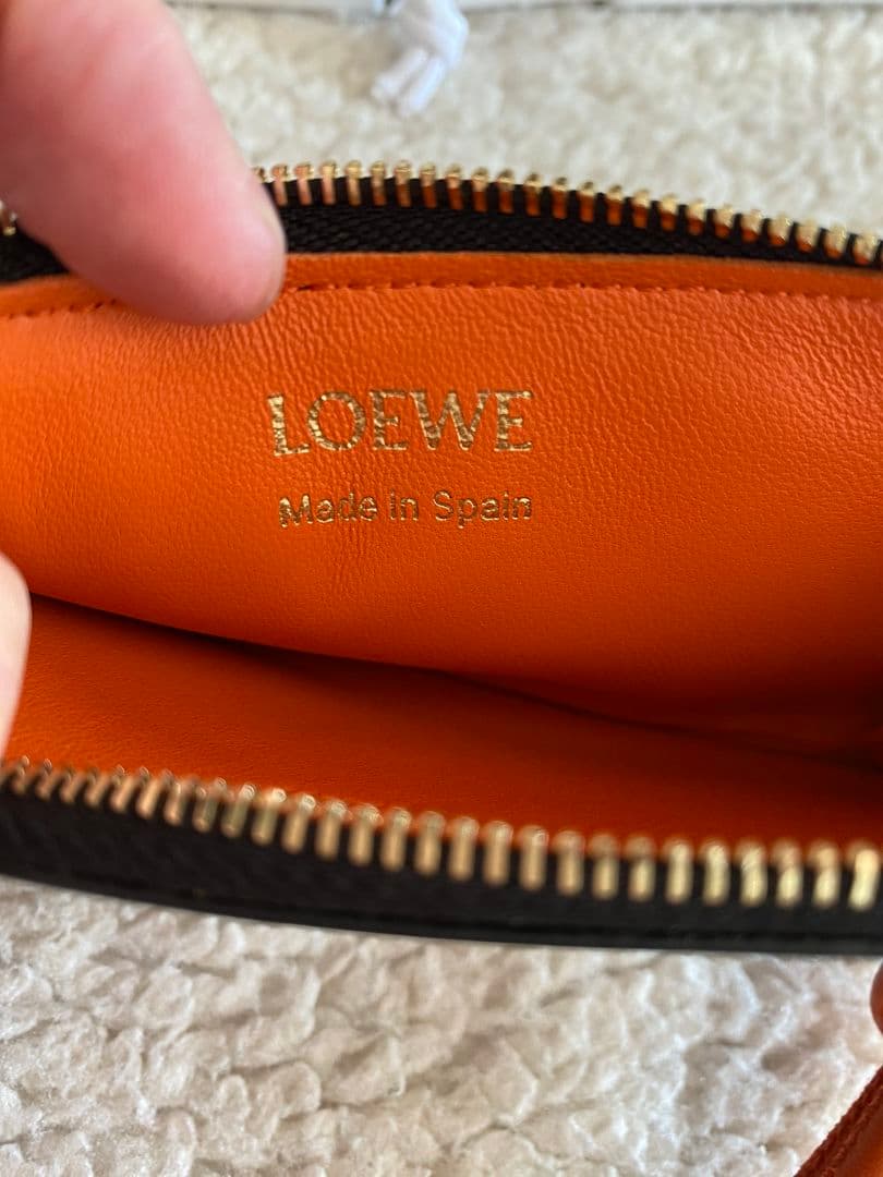 人気 ロエベ カードホルダー ミニ財布