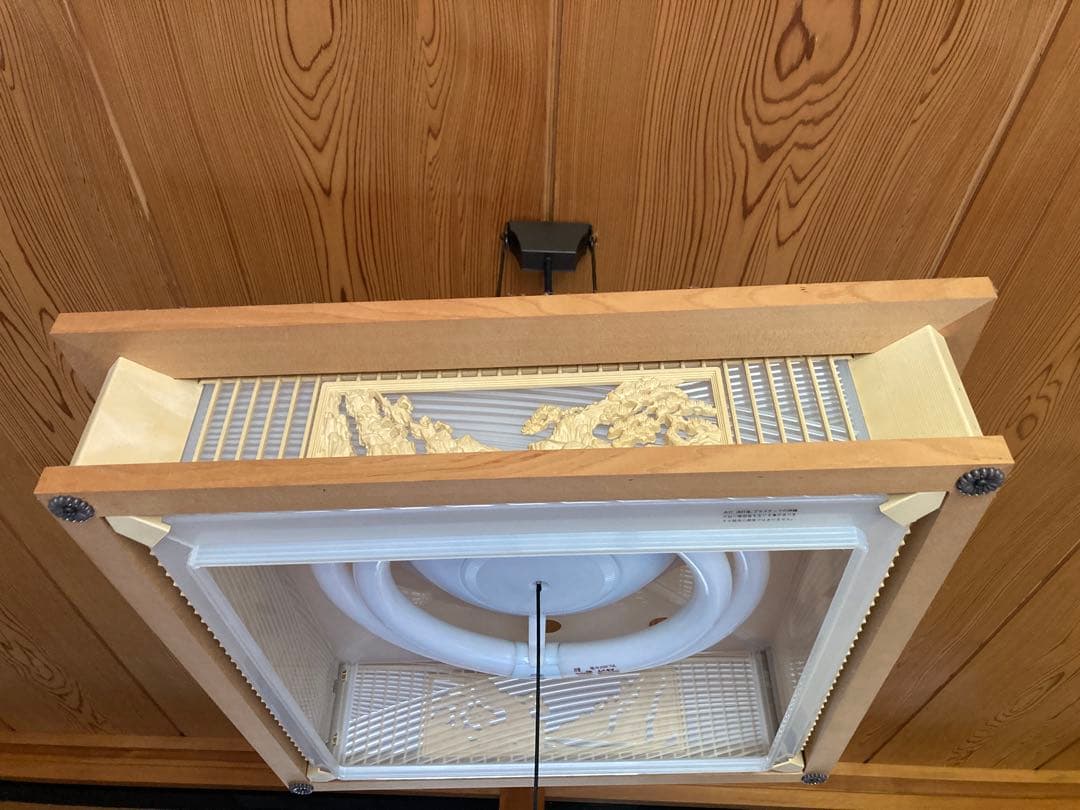 2個セット　和風シーリングライト　天井照明　レトロ　和室照明 National