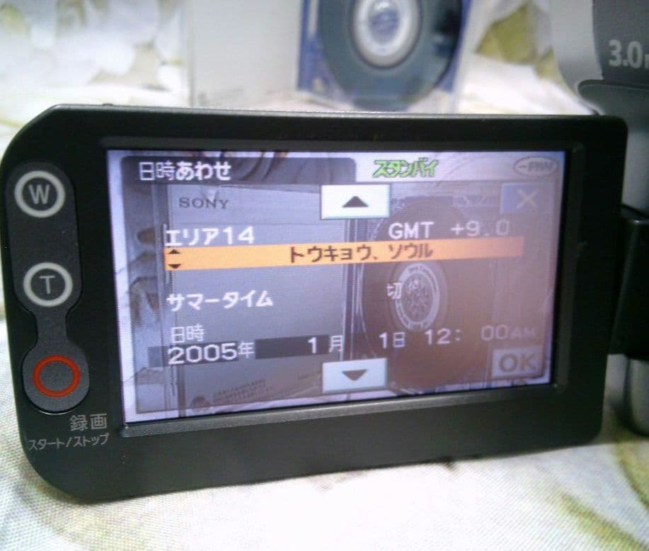 SONY　HANDYCAM DCR-DVD403　稼働品フルセット　美品中古品