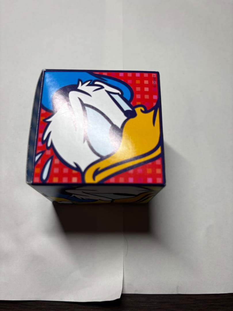 ドナルドダック チョコレートクランチ空き箱