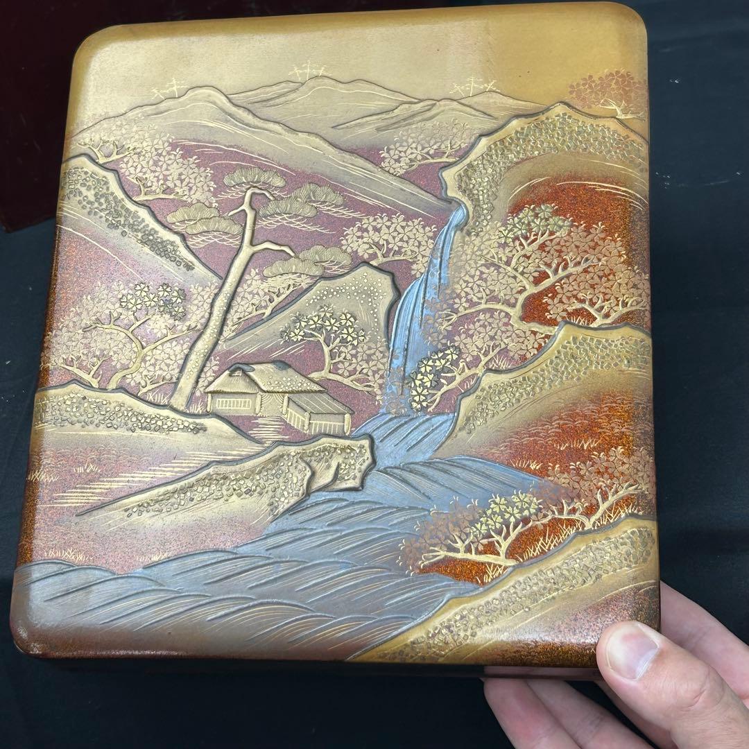 漆器 文箱 金蒔絵　硯箱　高級品　古美術