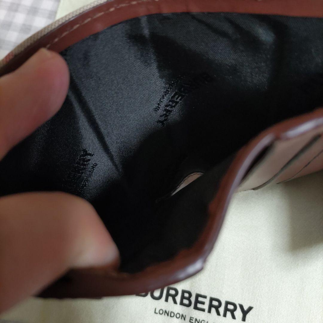 BURBERRY チェック柄 三つ折り財布