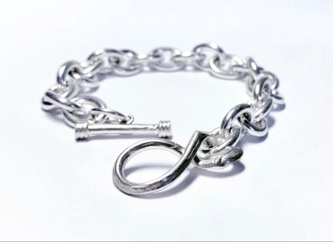 アクセサリー meian \"fat chain\" bracelet damagedone