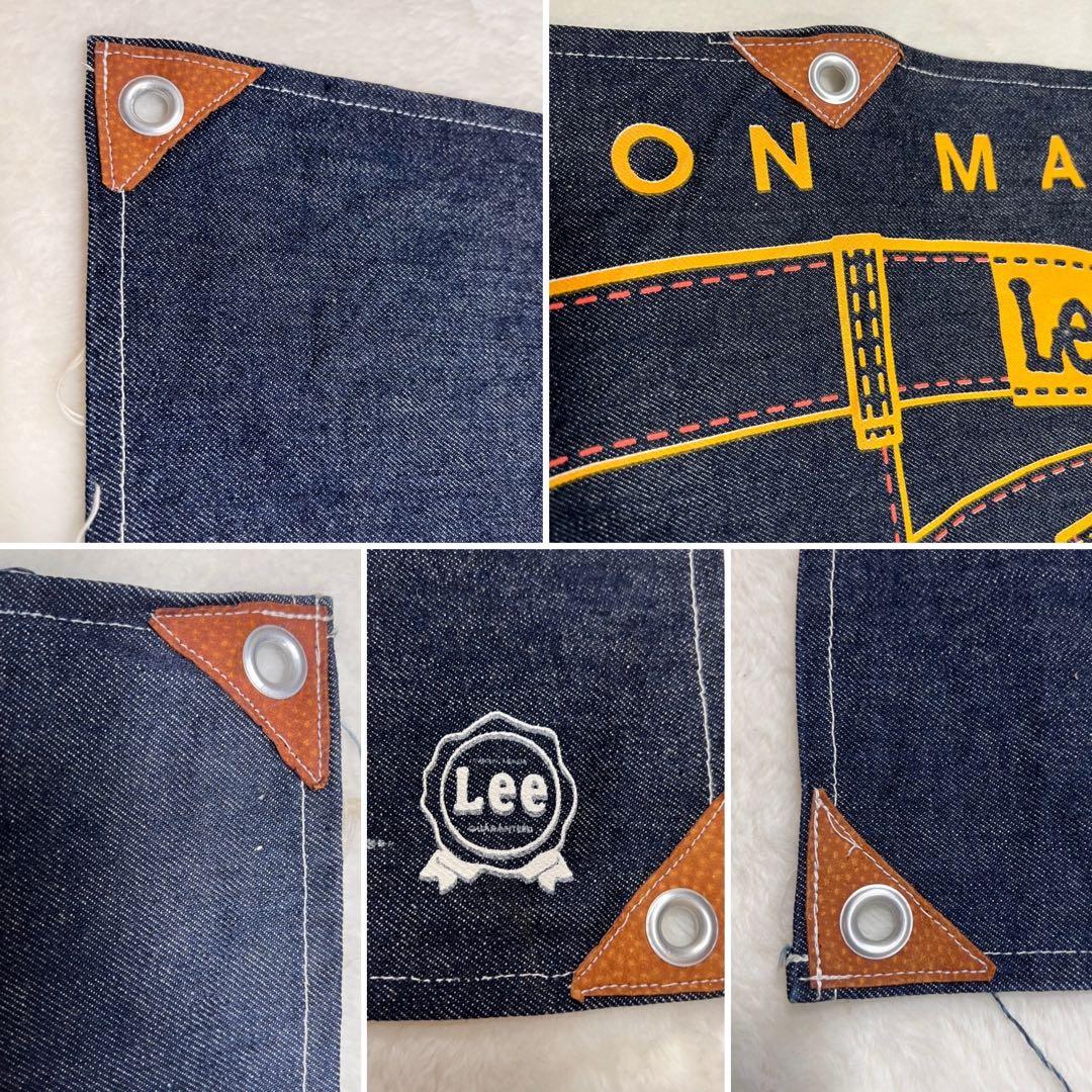 入手困難 Lee デニムバナー インディゴ Lee riders タペストリー