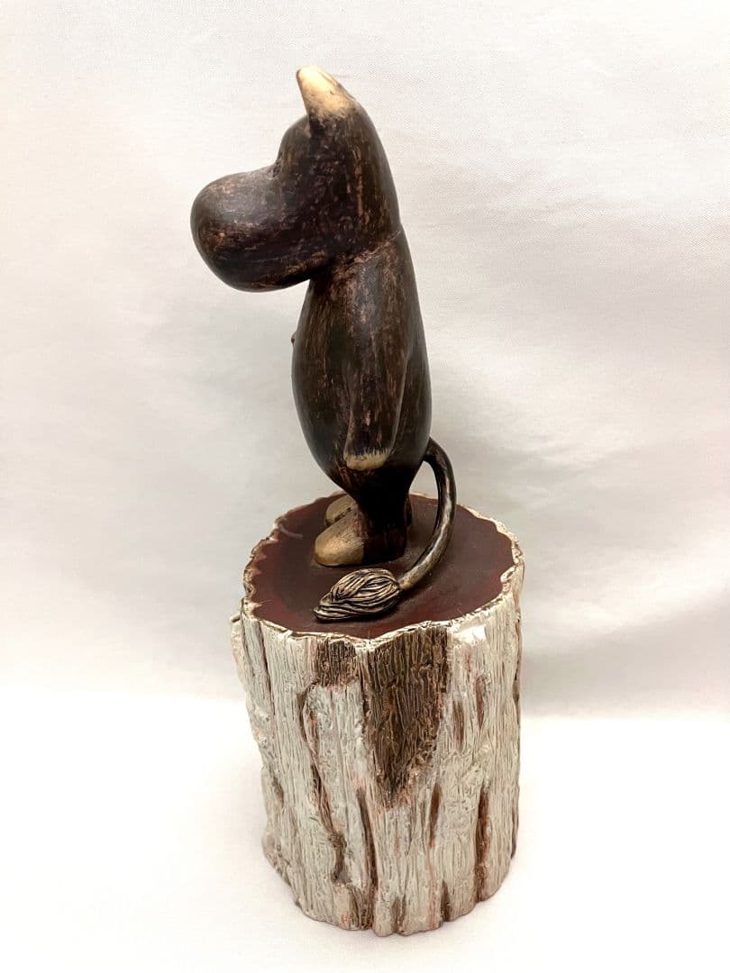 ムーミン　スタチューバンク　貯金箱　レトロ　フィギュア　ソフビ　フローレン