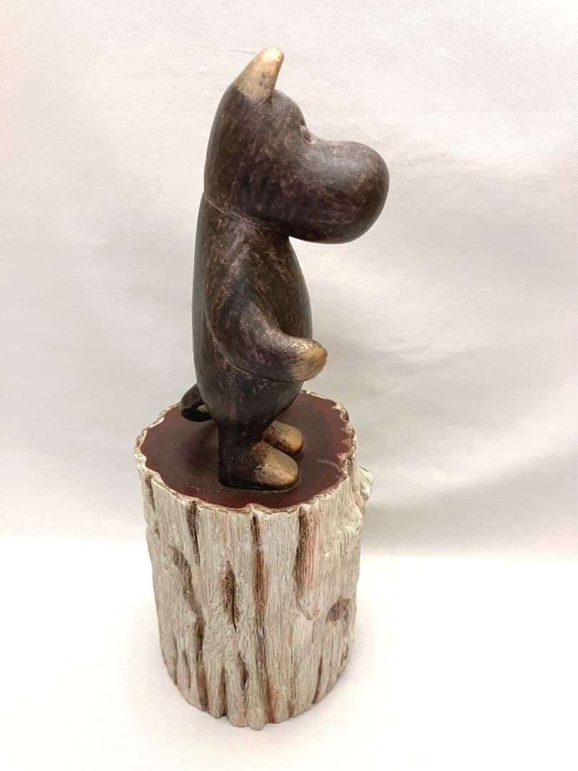 ムーミン　スタチューバンク　貯金箱　レトロ　フィギュア　ソフビ　フローレン