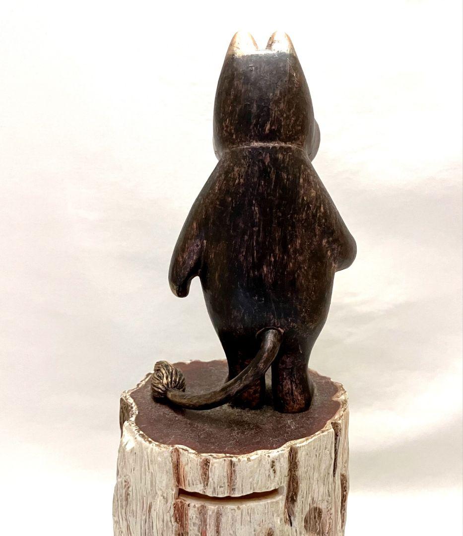 ムーミン　スタチューバンク　貯金箱　レトロ　フィギュア　ソフビ　フローレン