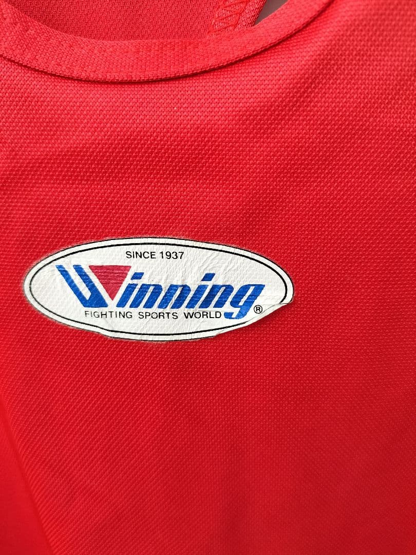 レア　Winning ウイニング ボクシング タンクトップ 赤