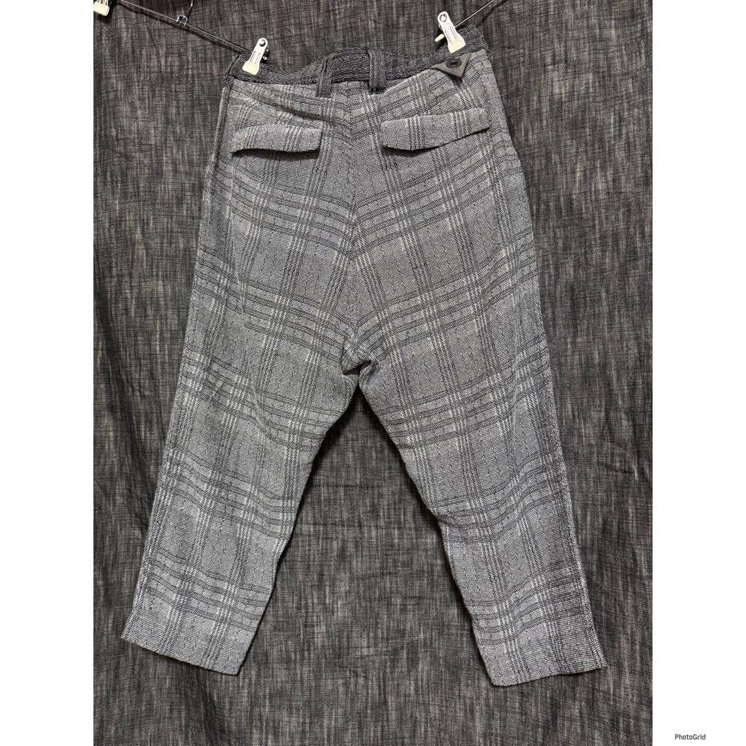 定価30800円 ホワイトマウンテニアリング　レーヨンジャガードサルエルパンツ