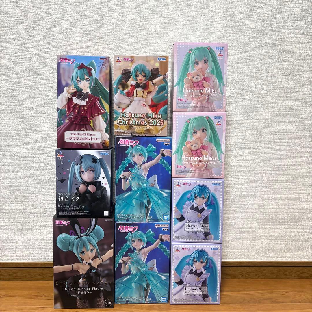 初音ミク　フィギュア　まとめ売り　10体まとめ売り