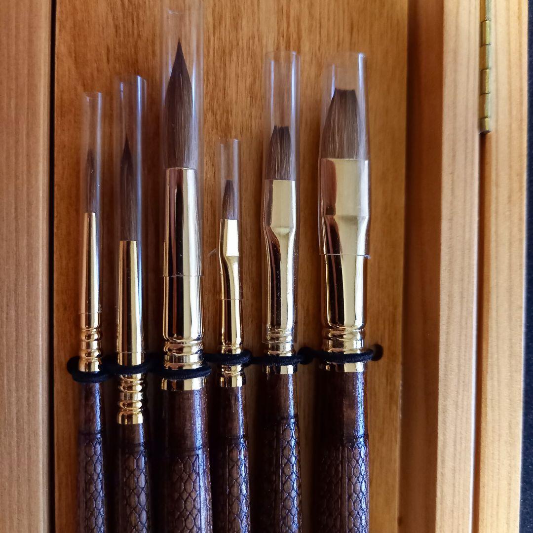 Escoda エスコダ　コリンスキー タイミーセーブル　油彩筆セット