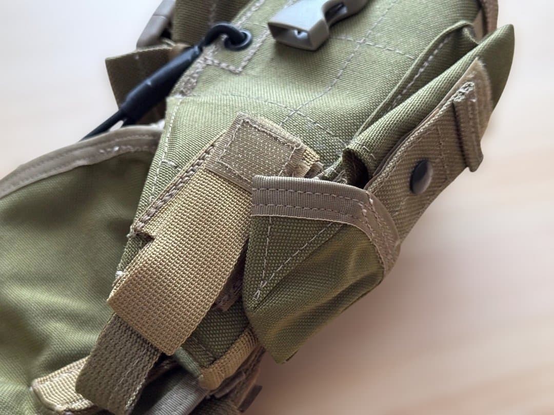 実物 新品 未使用 LBT 0372 ホルスター カーキ 左用