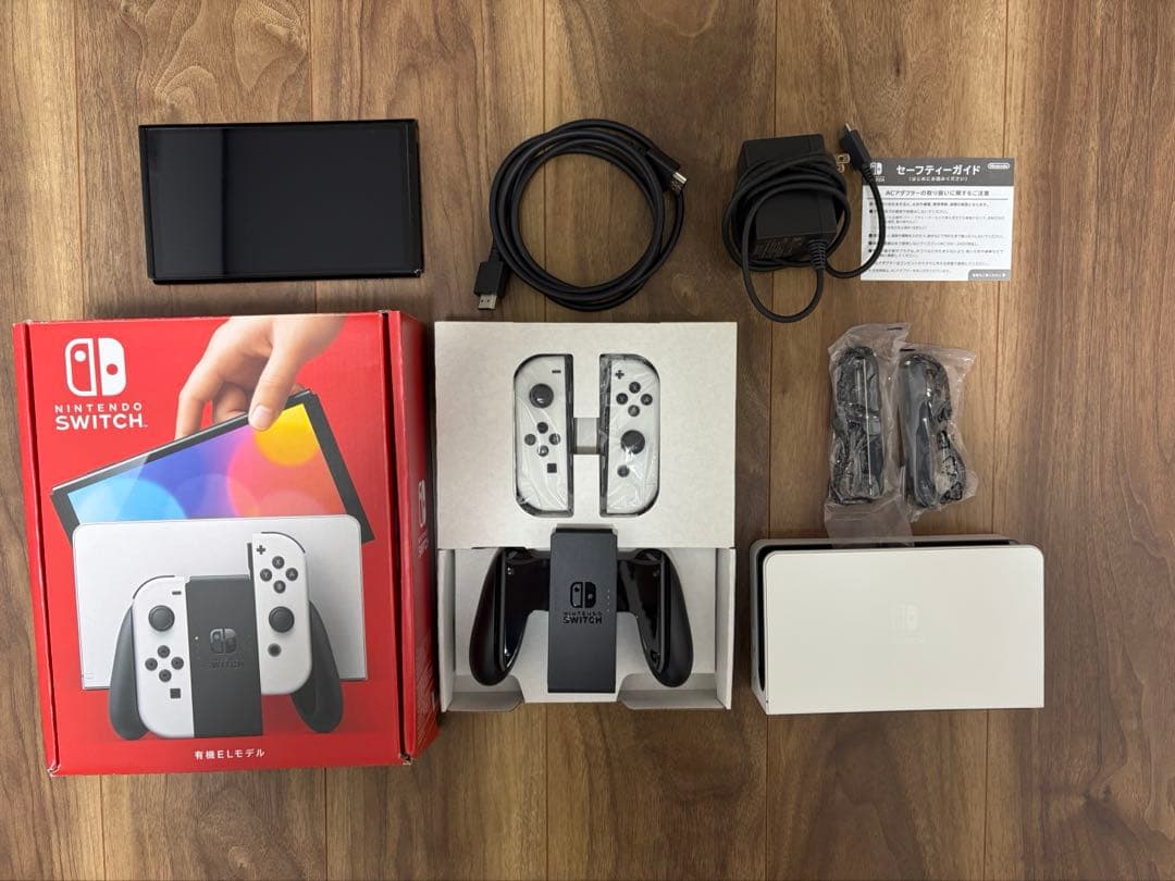 Nintendo Switch　有機EL モデル　本体　付属品　外箱　完備　美品
