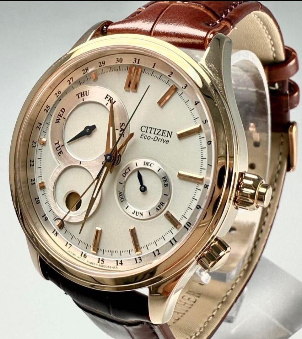 CITIZEN シチズン 腕時計 ムーンフェイズ デイデイト エコドライブ 4針