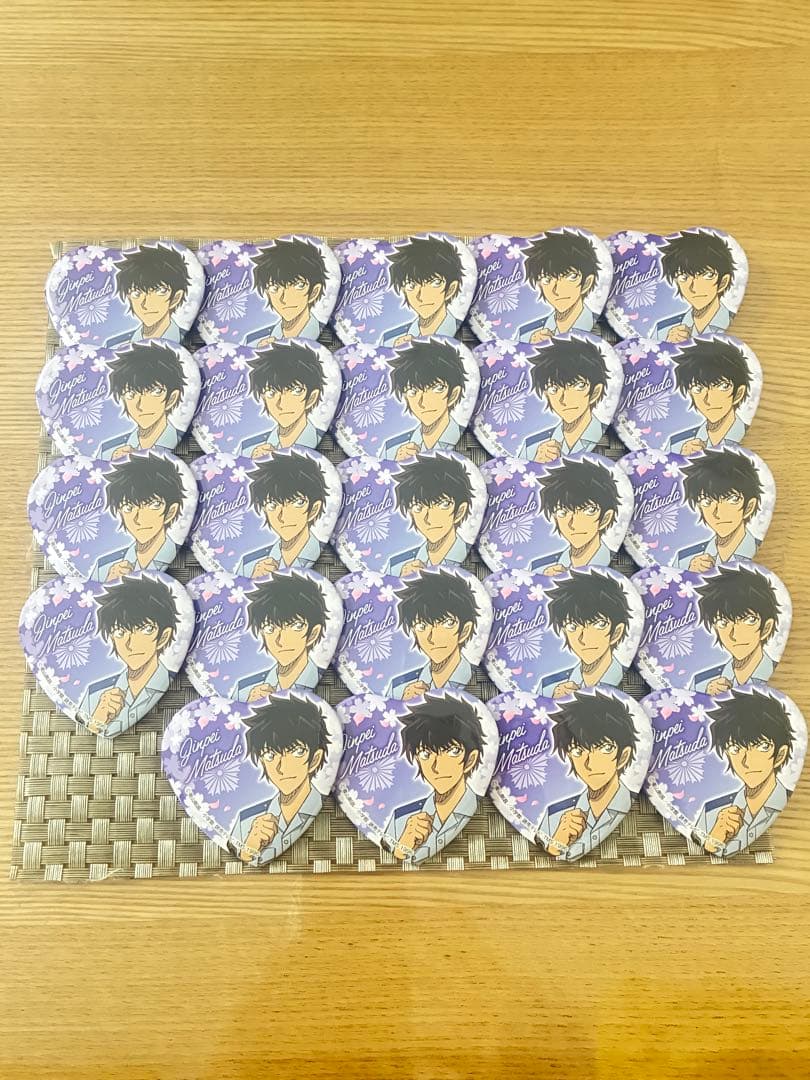名探偵コナン 松田陣平 缶バッジ 24個セット