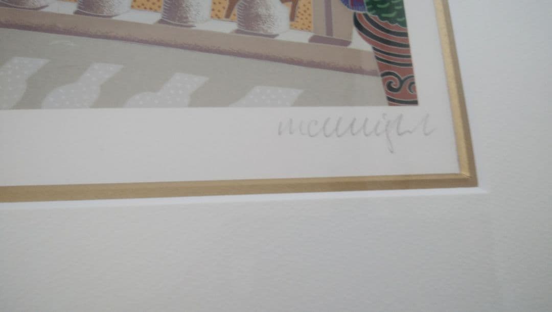 マックナイトのリトグラフ