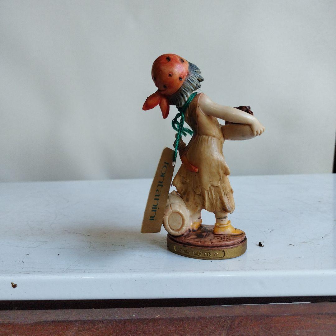 Fontanini 少女像 樹脂製 オリジナルタグ付き