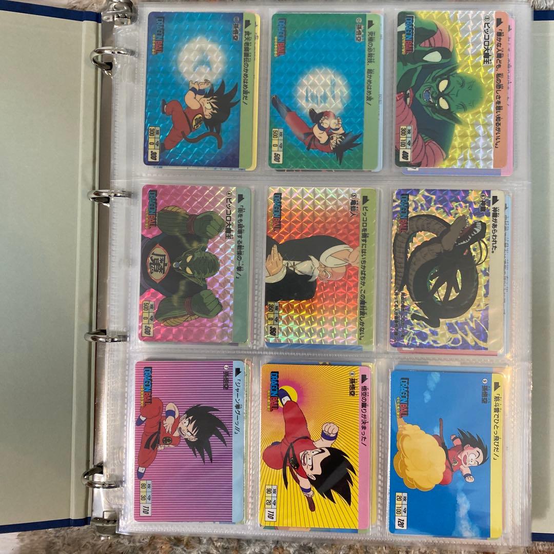 ドラゴンボールカード　キラコンプ ノーマルコンプ少し