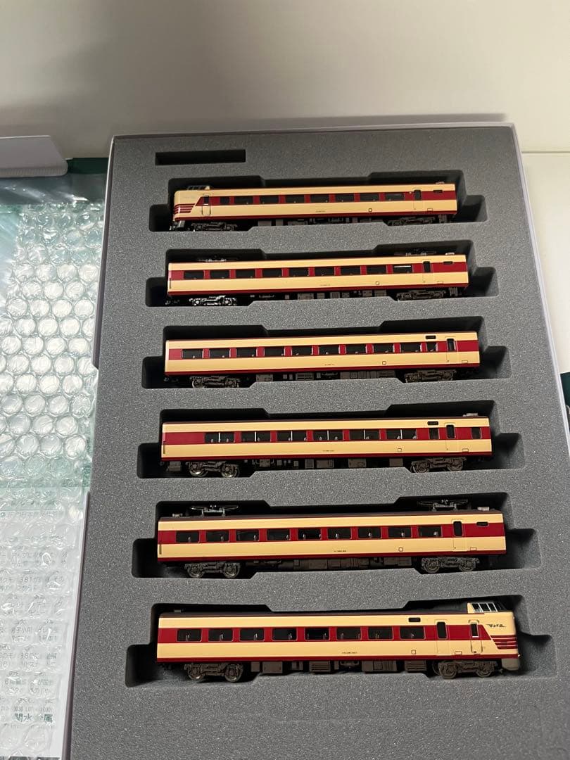 KATO Nゲージ　381系　国鉄色リバイバルやくも　6両セット　リアル加工品
