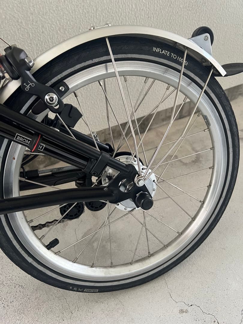 BROMPTON C-LINE ピカデリーブルー 2022年製　2X3S