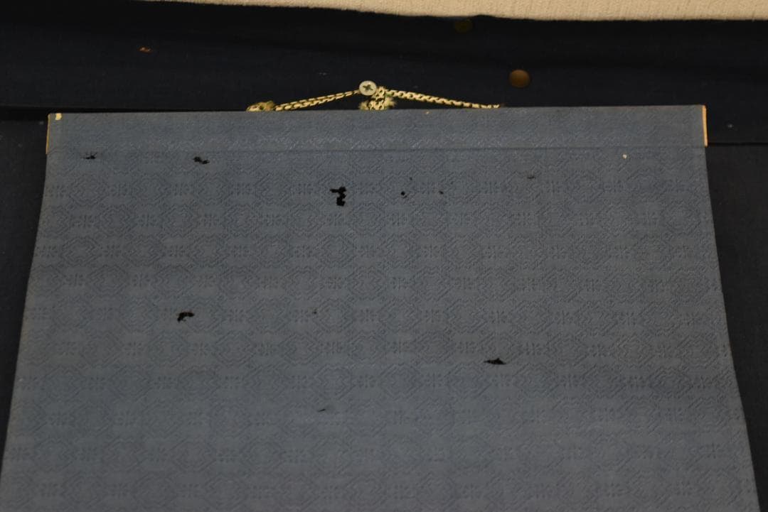 【真作】翠桐 画 大徳寺/紫野松雲 賛/墨竹画賛/掛軸☆宝船☆Z-734