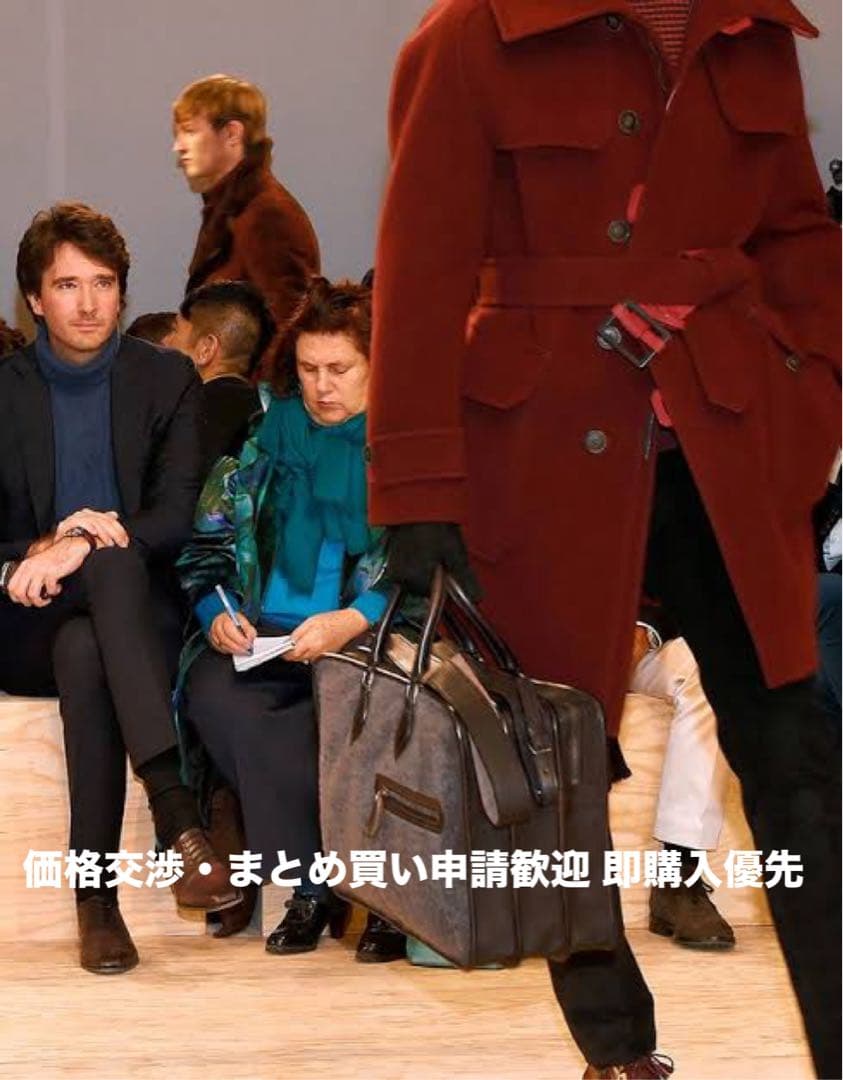 ま*つ様 特注100万円 ベルルッティ ドゥジュール シアリング レザー バッグ