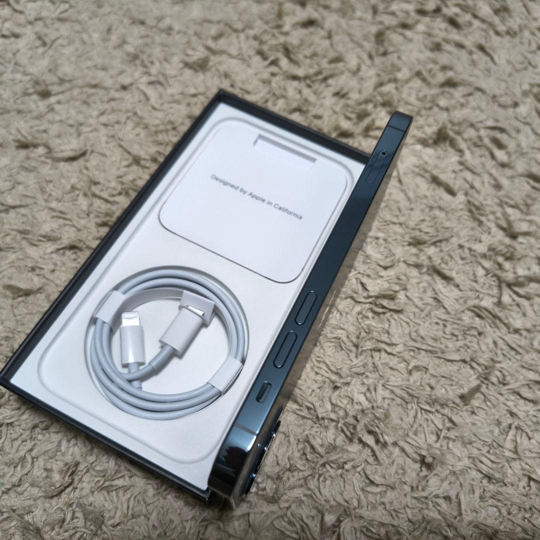 【純正ケース付属】iPhone12Pro 256GB パシフィックブルー