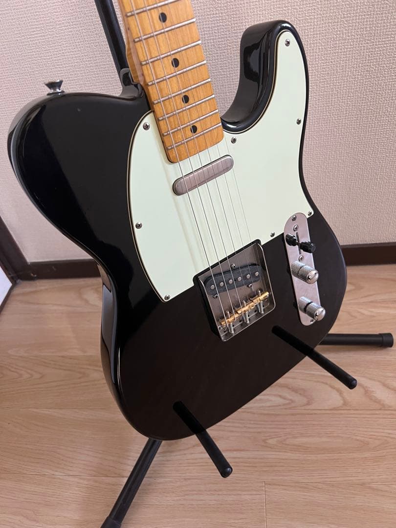 Bacchus Universe Series テレキャスター　銀ロゴ　虎杢