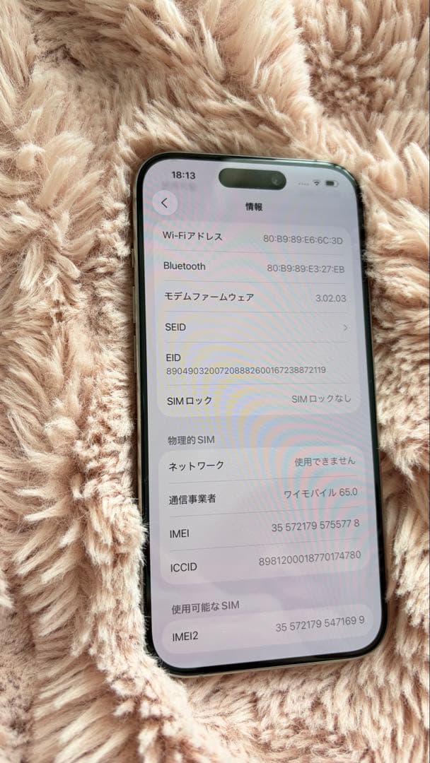 Apple iPhone 15 Pro 256GB シルバー