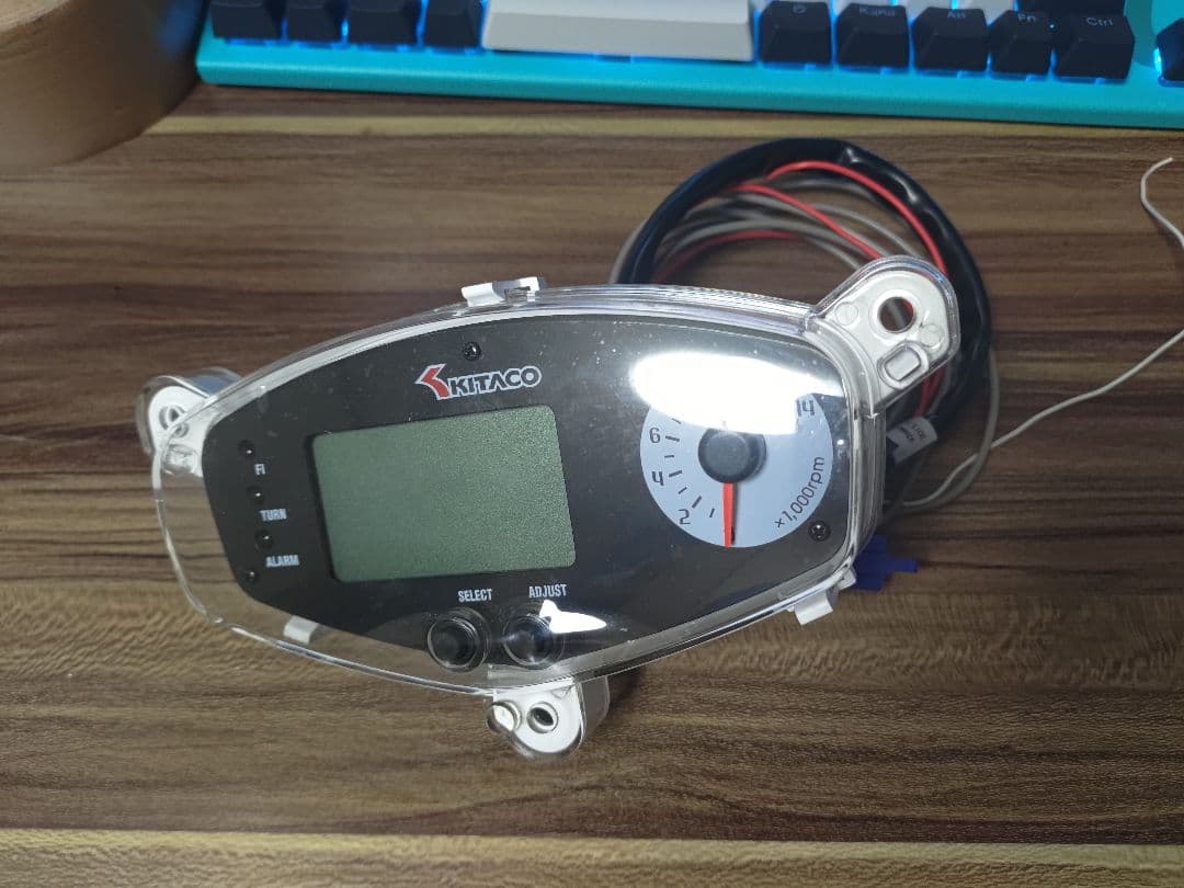 KITACO デジタルメーター アドレスV125