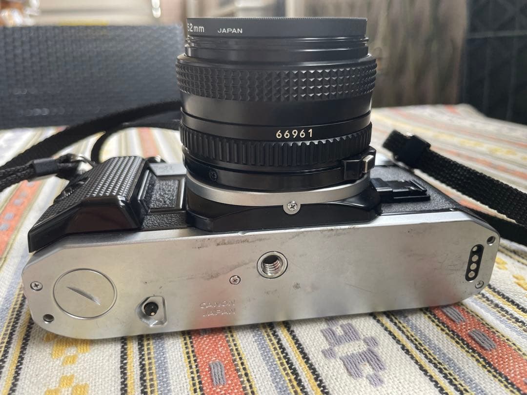 CANON AE-1 PROGRAM　50ｍｍ　グリップ、シグマzoomレンズ付